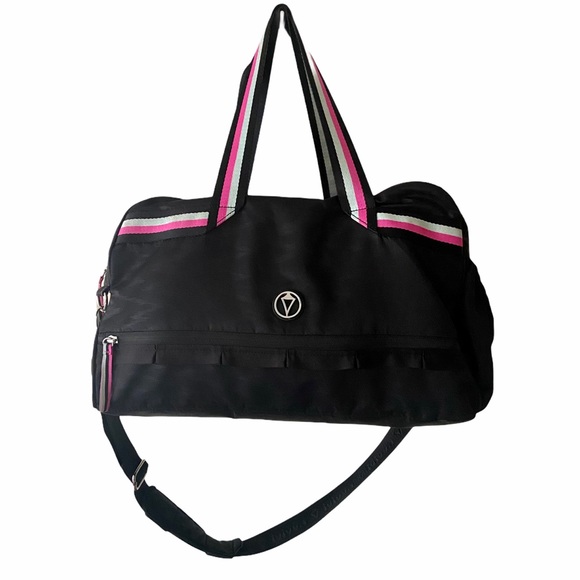 EUC Ivivva Black/Pink In the Game Gym Duffle Bag